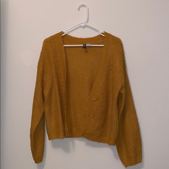 H&M yellow cardigan - Picture 2 of 3
